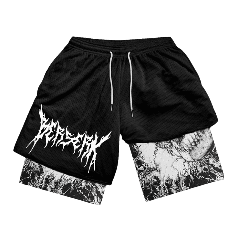 Berserk 2-in-1 Compression Shorts