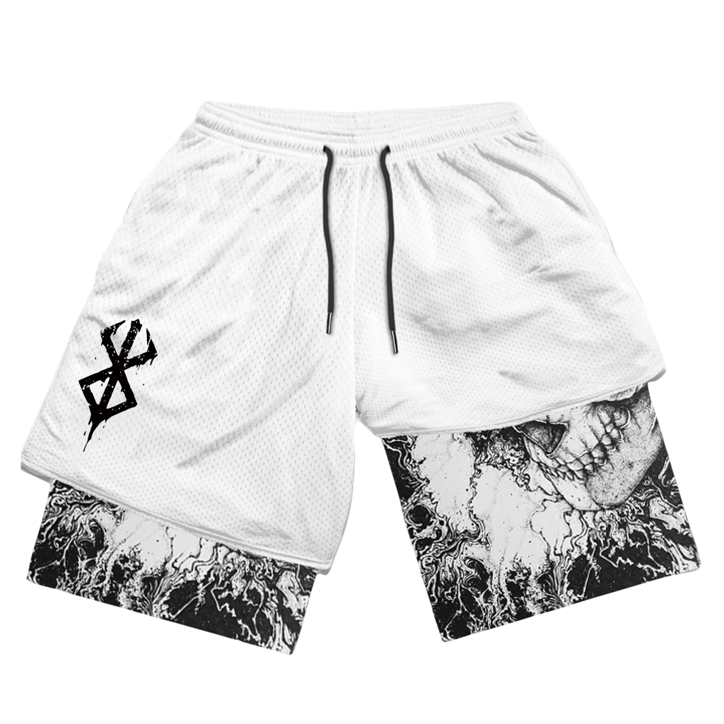 Berserk 2-in-1 Compression Shorts