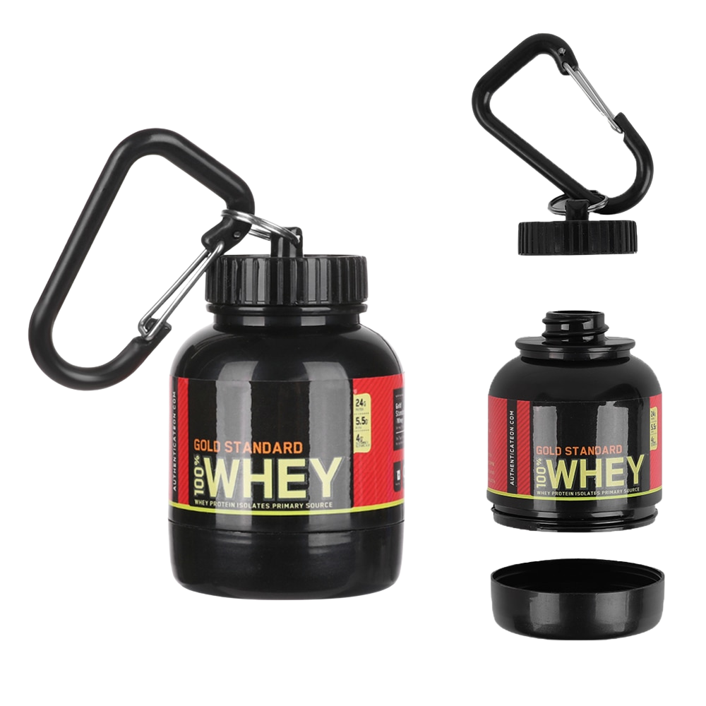 GymShackles Mini Protein Powder Bottle