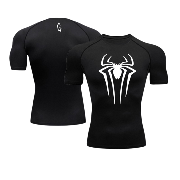 GymShackles Spider Compression Shirt