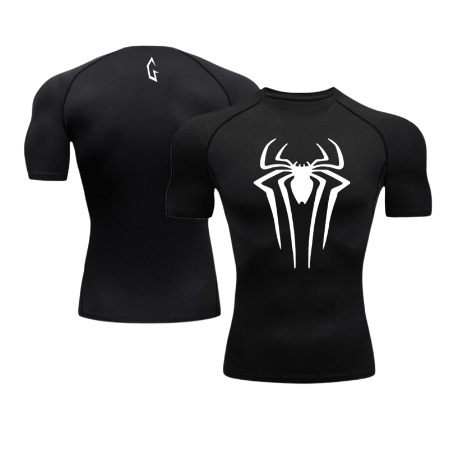 GymShackles Spider Compression Shirt