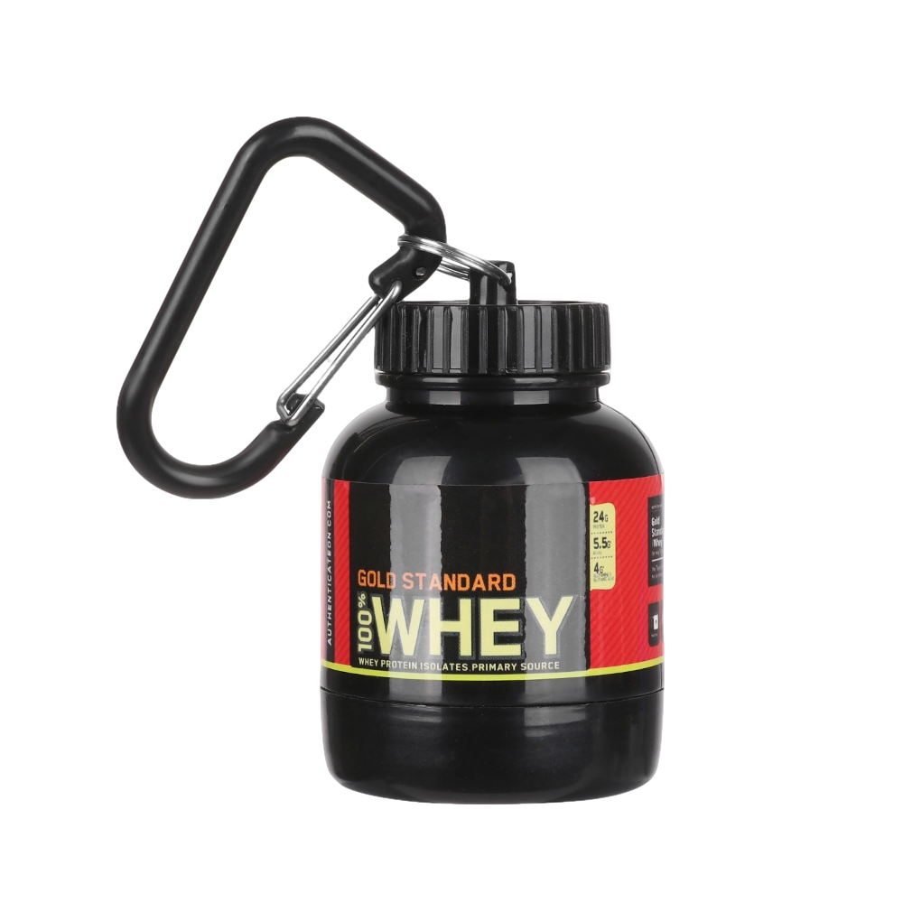 GymShackles Mini Protein Powder Bottle